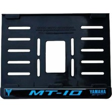 Moto Life N Coffee Yamaha Mt-10 Uyumlu 3 Plastik (15X24 Cm) Kırılmaz Plakalık