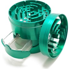 Vionna Çekmeceli 60 Mm. Yeşil Tütün Baharat Herbal Parçalayıcı PZ38YS