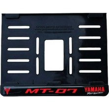 Moto Life N Coffee Yamaha Mt-07 Uyumlu 1 Plastik (15X24 Cm) Kırılmaz Plakalık