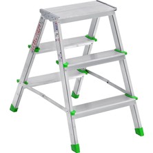 Vionna Saraylı Alüminyum Merdiven Çift Taraflı 3+3