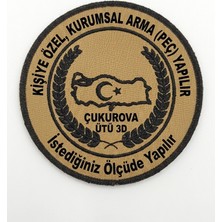 Çukurova Ütü Kişiye ve Kurumsal Firmalara Özel Bizon Derisinden Arma Peç Cırtlı, Istediğiniz Ölçüde