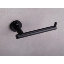 Vionna System Hoop Tuvalet Kağıtlığı Siyah Renk 47X72X156 mm