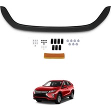 Vionna Ferrous Autoaccessories Mitsubishi Eclipse Cross ile Uyumlu Ön Kaput Koruyucu Rüzgarlık 2018 ve Üstü