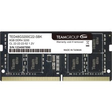 Vionna Teamgroup Ram Elite 8gb Ddr4 3200 Udımm cl 22