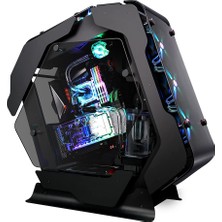 Vionna Zalman Z-Machine 500 Premium Eatx Midi Tower Pc Kasası Airflow Showcase, Siyah