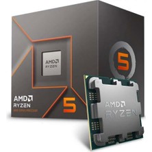 Vionna Amd Ryzen 5 8400F 4.2ghz (Turbo 4.4ghz) 6 Core 12 Threads 16MB Cache Am5 Işlemci, 100-100001591BOX