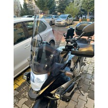 Saw-Tech Honda VFR800X Crossrunner 2011 2014 Uyumlu Tur Camı 50CM Füme Veya Şeffaf