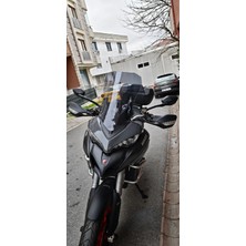 Saw-Tech Ducati Multistrada 1200 2010-2024 ve V2S Yuyumlu 60CM Yüksekli Bütün Seriye Uyumludur. Füme