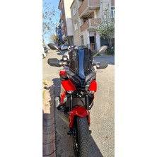 Saw-Tech Yamaha Tracer 900 2021 2026 Arası Uyumlu Tur Camı Siyah Spor