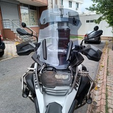 Saw-Tech Bmw R1200GS R1250GS R1200GS-ADV R1250GS-ADV 2013 2024 Uyumlu Tur Camı Şeffaf Ön Siperlik 55CM