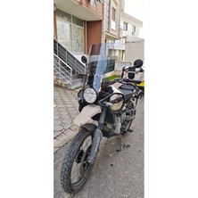 Saw-Tech Royal Enfield Himalayan 450 Tur Cami 60CM Yükseklik + Gps Tutucu Var Füme