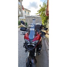 Saw-Tech Honda Crossrunner Vfr 800 x Uyumlu Tur Camı Şeffaf Renk 60CM