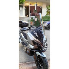 Saw-Tech Sym Adx 250 Adx 250 Uyumlu Tur Camı Füme Renk 68CM