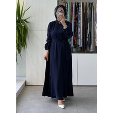 Misswhence 40813 Elbise Lacivert