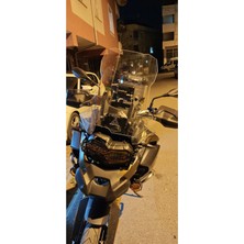 Saw-Tech Bmw F 850 Gs Adv - 55CM Tur Camı Ön Cam Siperlik Seffaf