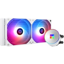 Vionna Thermalright Frozen Magic 240 White Argb 240MM Intel-Amd Uyumlu Beyaz Işlemci Sıvı Soğutucu