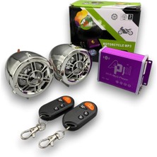 Moto Life N Coffee Motosiklet Alarm + Mp3 + [ Bluetooth ] Nikel (53717C)
