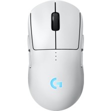 Vionna Logitech G Pro 2 Lıghtspeed Kablosuz Oyun Mouse'u, Hero 2 32K Dpı Sensör, 500+ Ips, Usb-C Şarj, 4 Özelleştirilebilir Tuş, Sağ ve Sol Elle Kullanıma Uygun, Pc/mac Için, Beyaz