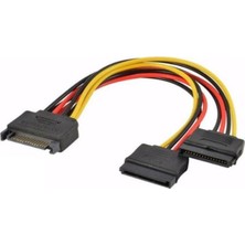Vionna Sanec 15 Pin Sata Erkek 2X15 Pin Sata Dişi Y Sata Kablo