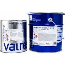 Valresa Poliüretan Özel Mat Beyaz Boya 12.5 Kg+5 kg