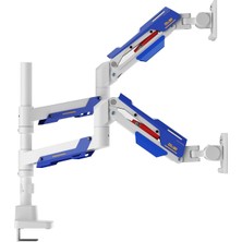 Vionna Xdrive MNT-101 Ikili Monitör Standı (Heavy-Duty) - Monitör Standı - Monitör Aparatı