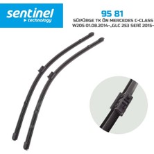 Sentinel Mercedes C-Class W205 2014> Glc 253 Seri 2015> Orijinal Silecek