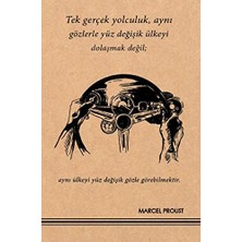 Aylak Adam Kültür Sanat Yayıncılık Marcel Proust - Kraft Defter
