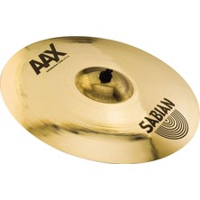 Sabian Aax 20" X-Plosion Crash Zil, Parlak Yüzey, Doğal, (22087XB)