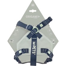 Vionna M-Pets Origami Reflektörlü Sırt Tasması Yeşil (M)