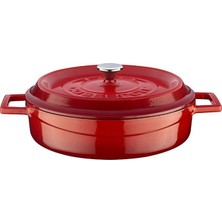 Döküm Çok Amaçlı Tencere Yuvarlak, 24 cm
