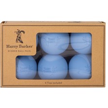 Vionna Harry Barker Kauçuk Toplar ve Kauçuk Çiğneme Çubuğu, Köpekler Için Kauçuk Kemik - 2,5 Inç Kauçuk Toplar - 6 Paket