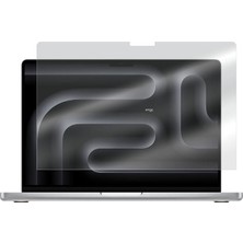 Apple Macbook Pro M4 16.2 Inç Ile Uyumlu Mat Ekran Koruyucu Notebook, Yansıma ve Parlama Önleyici Parmak Izi Bırakmayan Laptop Koruma, 9h Temperli Kırılmaz Esnek Nano Cam