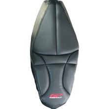 Kompozit Honda Pcx 125/150 2014-2025 Uyumlu Motosiklet Konfor Sele Kılıfı Siyah
