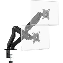 Ef X16 Çift Kol 17-32 Inch Uyumlu 2-9 kg Amortisörlü Monitör Standı 2026 Versiyon