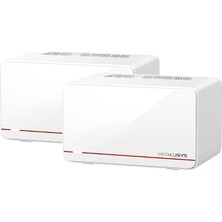 Halo H37BE(2-PACK) | Wi-Fi 7 Mesh Sistemi | BE6500 Mbps Hız | Fiber Uyumlu | Dual-Band | 2× 2.5g Port | 4k-Qam | Mlo| 650 M² Kapsama | Mobil Uygulama ile Kolay Kurulum – Güçlü ve Hızlı Ev Ağı