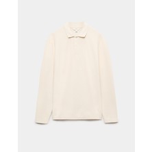 Marks & Spencer Fitilli Uzun Kollu Polo Yaka T-Shirt