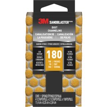 Vionna 3m Sandblaster Ultra Esnek Zımpara Süngeri 180 Kum Ince 114 x 63,5 mm 20907-180-UFS