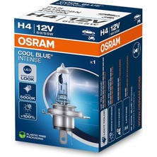 Ampul 12V H4 60/55W Cool Blue Intense Serisi%20 Fazla Beyaz Işık - Osr 64193CBN