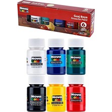 Color 30 cc 6 Renk Guaj Boya