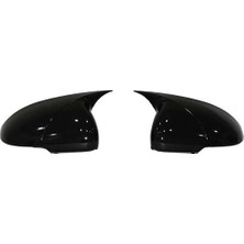 Oto Aksesuar Kia Rio Ile Uyumlu Yarasa Ayna Kapağı Sinyalli Piano Black 2012-2016
