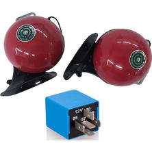 Tipi Cacat ( Çat Çat ) Korna+Kesici Röle 12 Volt