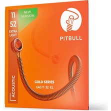 Gold Akustik Gitar Teli Gag El 11-52 Extra Light