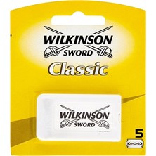Sword Klasik 5'li Yaprak Tıraş Bıçağı Yedeği 5 Paket 5 Paket (5 x 0.400 G)