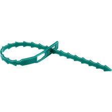 BXGTTO7062-50 Adet Bitki Bağlayıcı - Ayarlanabilir Bitki Klipsleri - Plastik - Yeşil