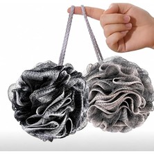 - Premium Banyo Lifi ve Duş Lif, Yumuşak Vücut Yıkama Lifi, Karışık Renkli Banyo Kesesi, Peeling Etkili Kese, Vücut Keseleme Süngeri- 2'li Paket