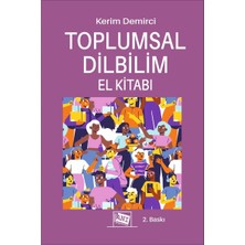 Anı Yayıncılık Toplumsal Dilbilim El Kitabı
