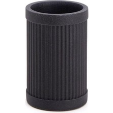 Vionna System Reçine Tezgah Üstü Diş Fırçalığı Siyah Siyah Renk 124X80X80 mm
