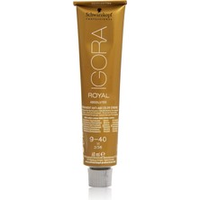 Vionna Schwarzkopf Igora Royal Absolutes Saç Boyası 60 ml 9-40 Sarı-Doğal Bej