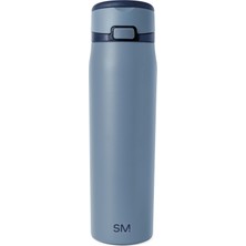 Modern Mesa Loop Pipetli Su Şişesi | 24 Oz Bardak Tutucu Dostu Yalıtımlı Paslanmaz Çelik Şişeler Seyahat, Spor ve Okul Için | Deep Dune