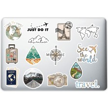 Sanat Temalı Dekoratif Laptop Notebook Tablet Telefon Sticker Set 016